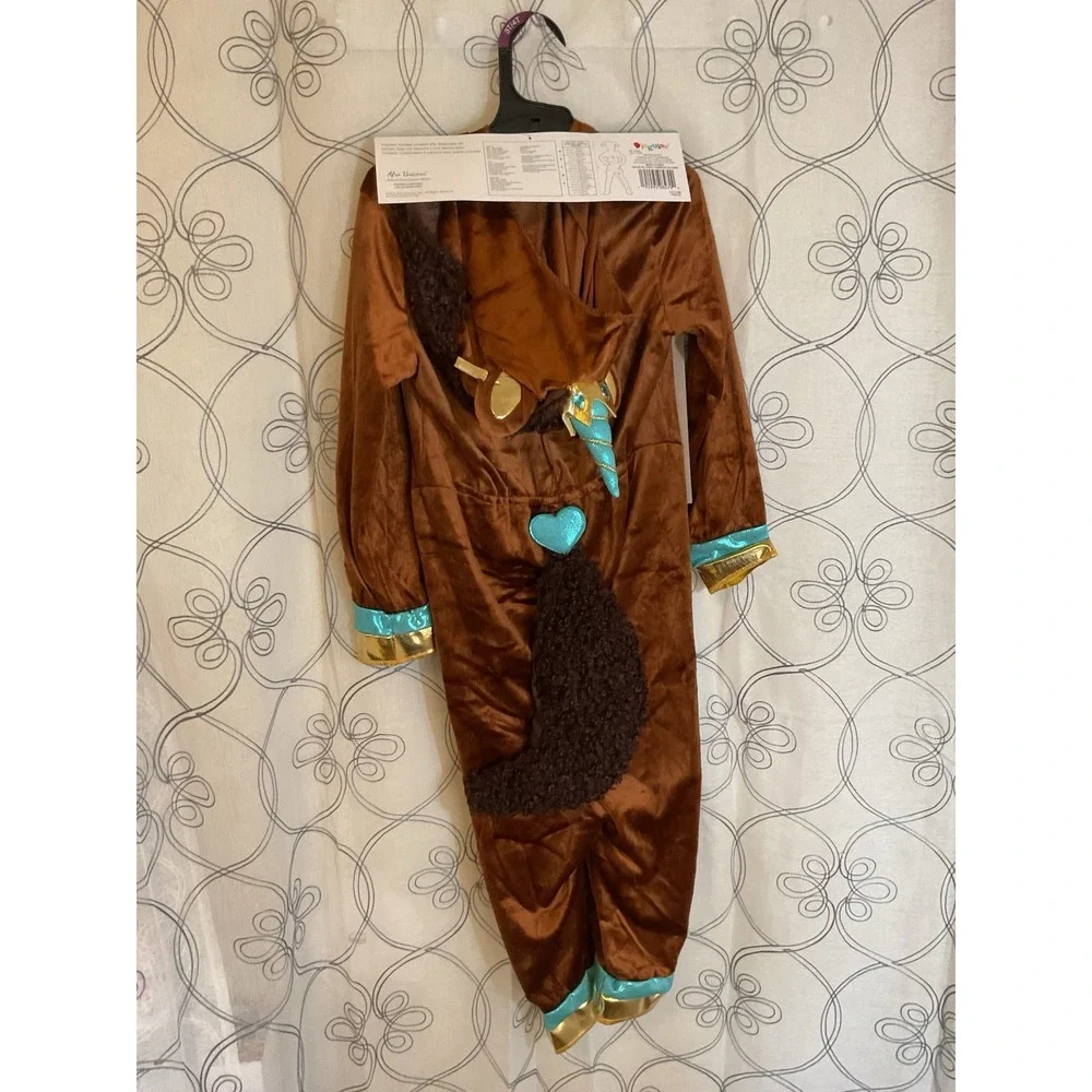 Deluxe Afro Unicorn‎ Jumpsuit Costume - Disguise Costumes Kids Size XS 3T-4T